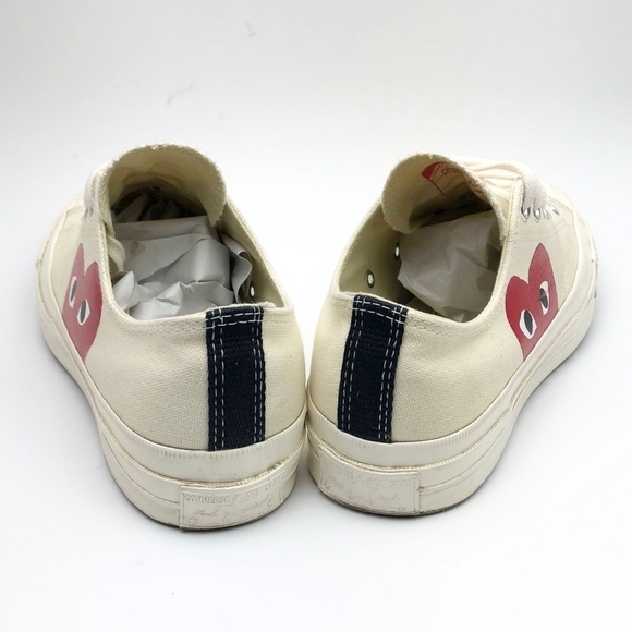 COMME DES GARÇONS PLAY x Converse Chuck Taylor sz 11 - Picture 7 of 13